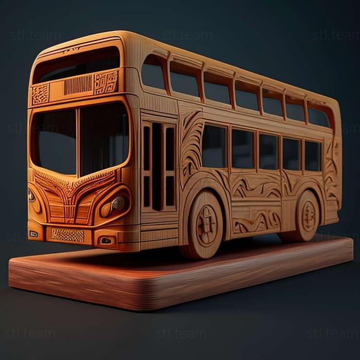3D модель Игра Симулятор городского автобуса 2018 (STL)